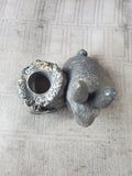 Resin Rabbit Tapered Candle Holder
