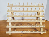 June Tailor Small Wooden 60 Spool Thread Rack
