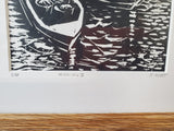 Signed and Number "Fishing II" Print by J. Scott