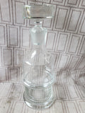 Clear Glass Whiskey Decanter