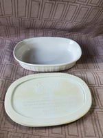 Pair of Corning Ware French White Dishes