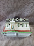 Lefton China The Williamsburg Collection "King's Arms Tavern" Lighted House MISSING LIGHT