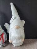 Pair of Gnome for the Holidays White Plush Gnomes