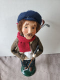 (I) Byers' Choice Carolers "Golfer" Figurine