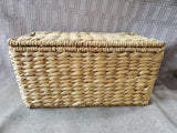 Woven Grass Storage Box