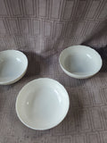 Set of 4 Studo Nova Ivory Fine China Dessert Bowls