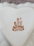 Belleek Heart Shaped Trinket Bowl