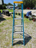 Werner 6' Fiberglass Ladder - B