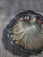 Silverplate Seashell Trinket Dish