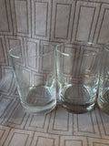 Set of 4 Clear Glass Shot Glasses (2 SETS AVAILABLE PRICED INDIVIDUALLY AT $10 EACH)