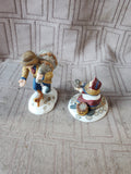 Department 56 Dickens' Village "A Treasure from the Sea" 2 Piece Figurine Set
