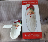 Fitz and Floyd Snack Therapy Santa Server