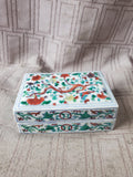 Asian Inspired Ceramic Trinket Box