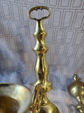 Pair of Brass Wall Sconces (2 PAIRS AVAILABLE PRICED INDIVIDUALLY AT $25 EACH)