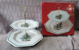 Nikko Christmas Time Two Tier Tray