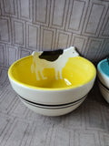 Sonoma Life+Style Homestead Nesting Farm Animal Bowl