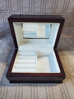 Small Wooden Jewelry Box