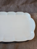 Kaiser "Romantica" Porcelain Scalloped Edge Platter