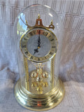 Royale Quartz Glass Dome Clock UNTESTED