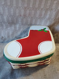 Longaberger 2014 Christmas Collection Stocking Basket