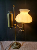 German Student Lamp Co. Brass Lamp WORKS