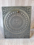 Block Zinn German Metal Perpetual Calendar