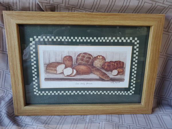 Signed "Our Daily Bread" Print by Marty Fyne