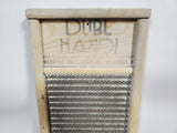 Vintage Columbus Washboard Co. Wood and Metal Washboard