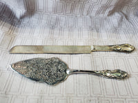 Silver Treasures by Godinger Silverplate Wedding Cake Server Set