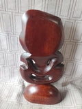 Carved Wooden Maori Folk Art Tiki Figurine