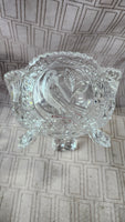 Hofbauer Byrdes Crystal Footed Bowl
