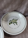 5 Piece Williams-Sonoma "Olea Europaea" Salad Serving Bowl Set