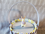 Longaberger Purple Picket Pail Easter Basket