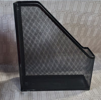 Pair of Wire Mesh Desk Organizers