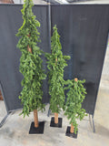 Set of Three Alpine Trees * Read Description *