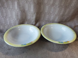 Set of 6 Melamine Beach Themed Dinner Plates and Bowls