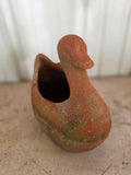 Terracotta Swan Planter