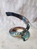 Dansk Bertil Vallien Silverplate Spiral Candle Holder