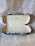 Vera Bradley "Cafe Latte" Pattern Hard Eyeglass Case