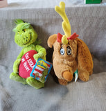 Pair of Grinch Plush Dolls
