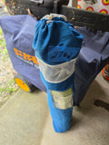 Blue Folding Arm Chair w/Carry Bag (two available, priced separately)