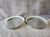Pair of Removable Bottom Tart Pans