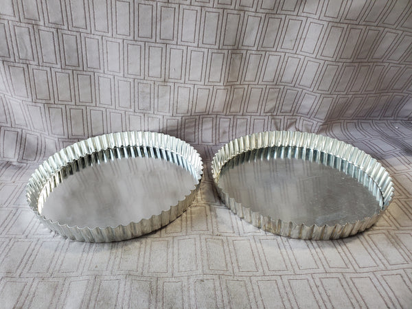 Pair of Removable Bottom Tart Pans