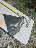 Stiff Rake and Plastic Leaf Rake