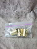 Lot of 3 Brass Candle Followers