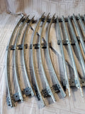 Box of Metal Model Train Tracks