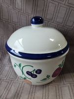 Orchard Medley Large Butter Dish with Spreader