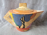 Vintage Clarice Cliff Museum of Modern Arts Teapot