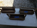 Trio of Wooden Boxes w/Handles