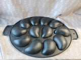 Outset Cast Iron Oyster Grill Pan